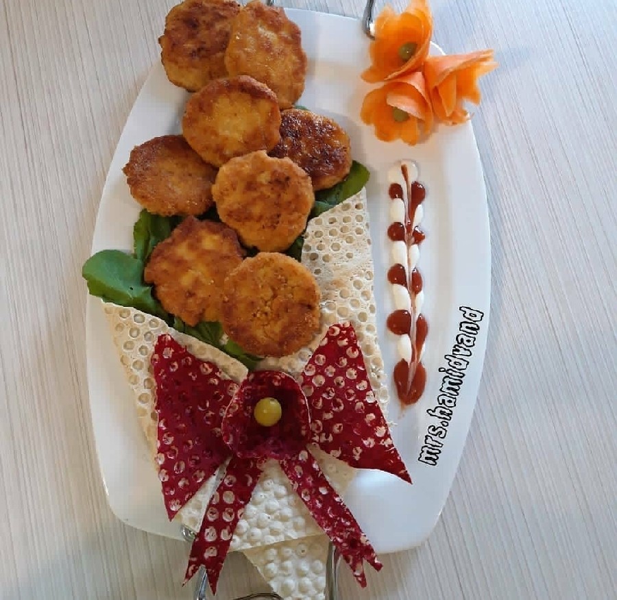 عکس ناگت مرغ