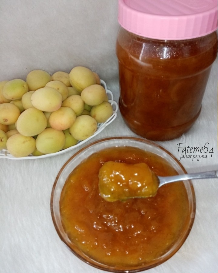 عکس مربای زردآلو
