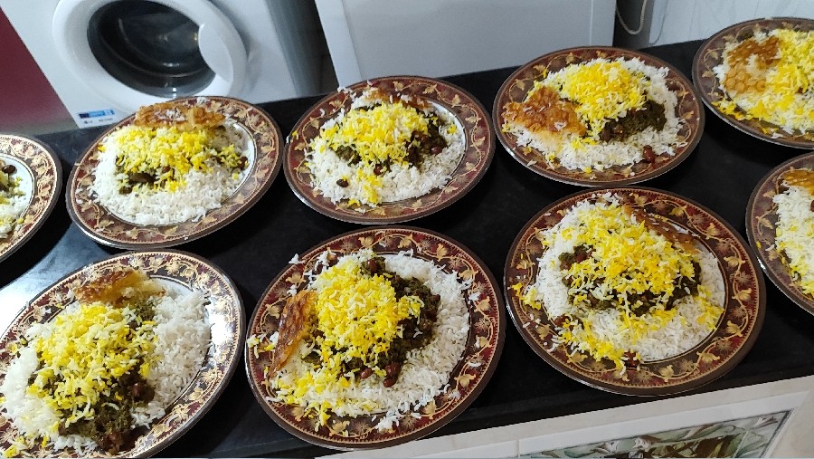 عکس قورمه سبزی 
نذری