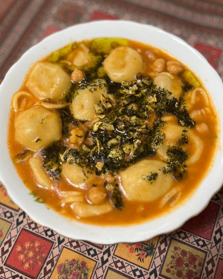 عکس جوشبره ربی( غذای محلی)