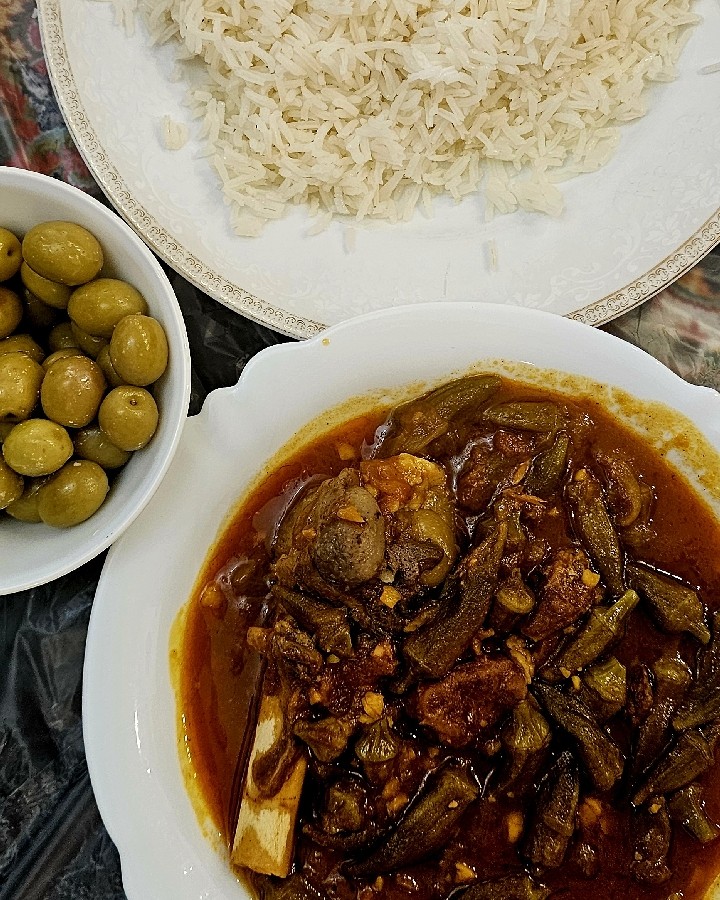 عکس خورشت بامیه
