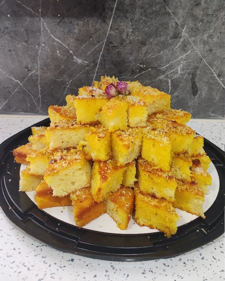 عکس کیک باقلوای شربتی