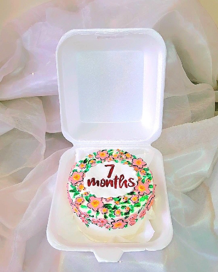 عکس بنتو کیک ماهگرد 