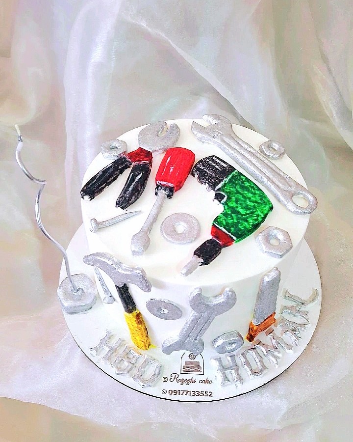 عکس کیک مشاغل و تعمیرکار 