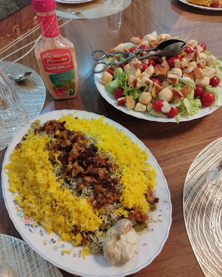 عکس میز شام 