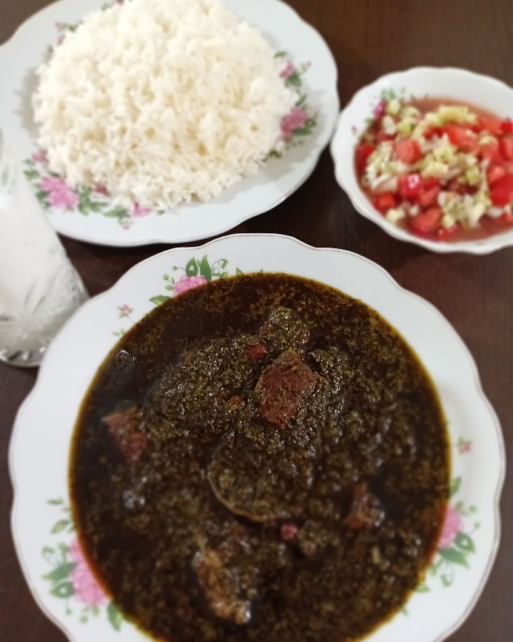 عکس قرمه سبزی❤️