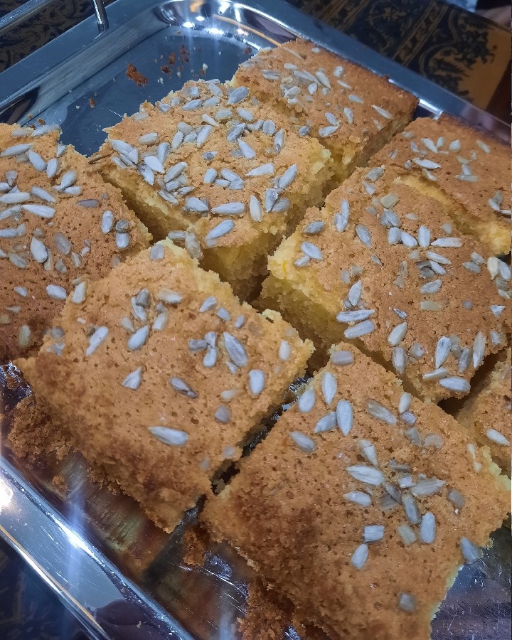 عکس کیک هویج خونگی?