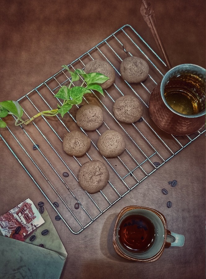 عکس کوکی نسکافه ای