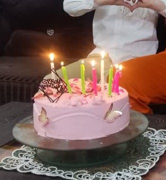 عکس کیک تولد دخترم