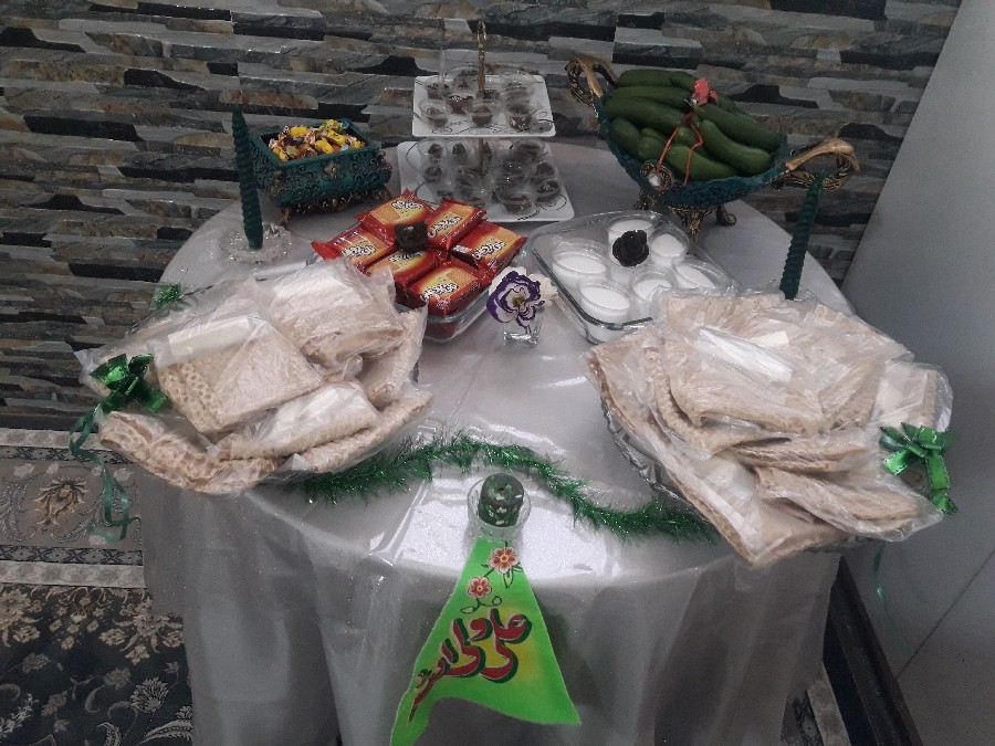 عکس سفره رقیه 