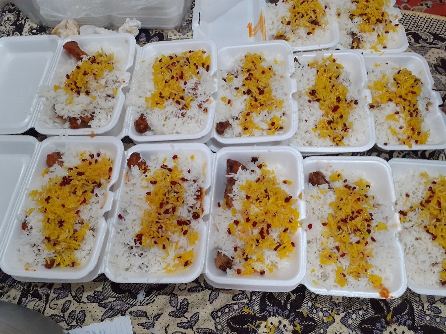 عکس زرشک پلو نذری