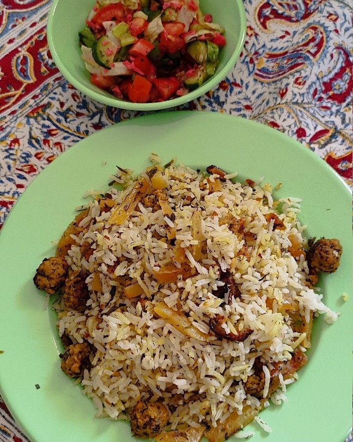 عکس کلم پلو شیرازی 