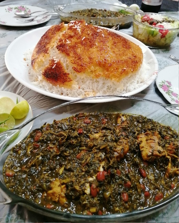 عکس خورشت اسفناج # نذری شب شهادت امام رضاع