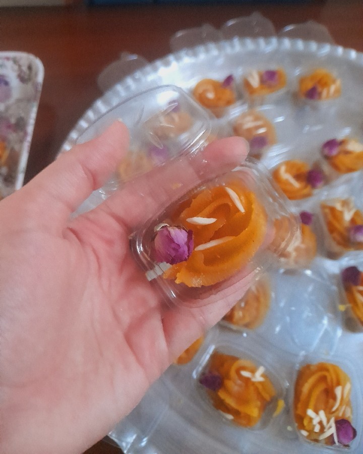 نذری حلوا زعفرانی برای شهادت امام رضا جانم♡