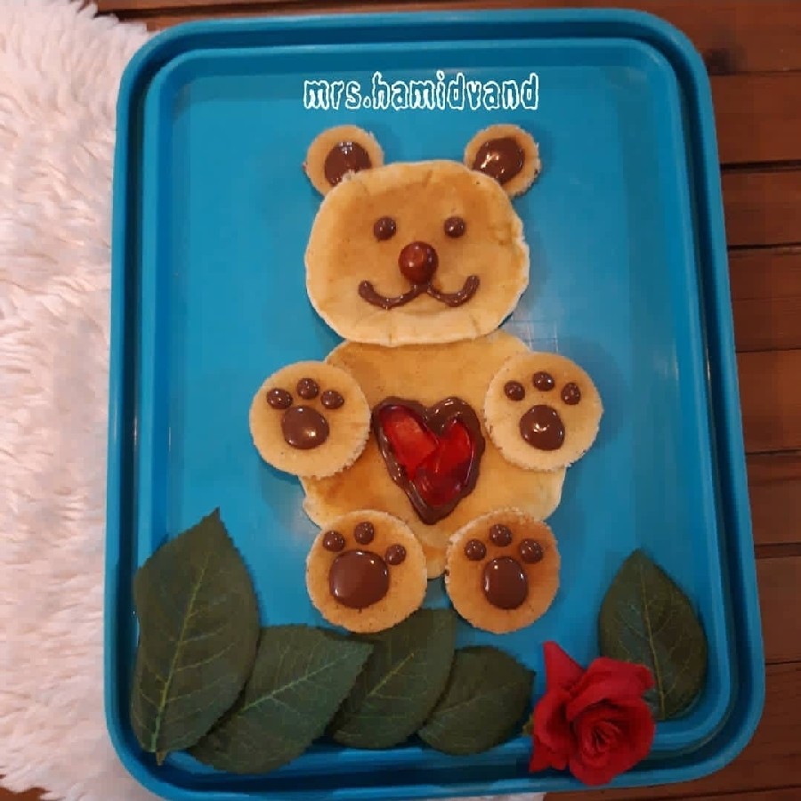 عکس پنکیک صبحانه