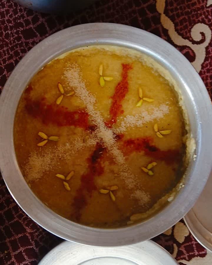 عکس شله زرد نذری