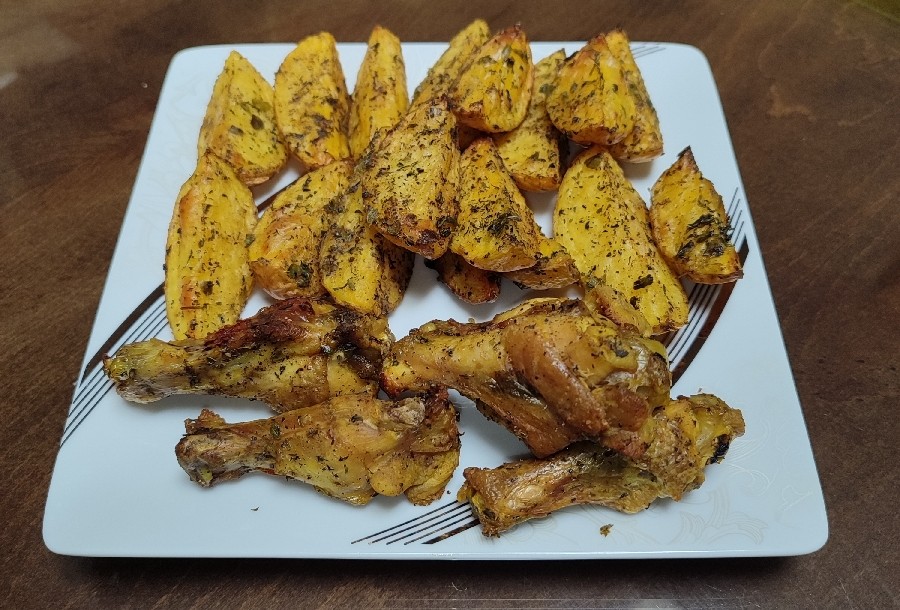 عکس سیب زمینی تنوری
