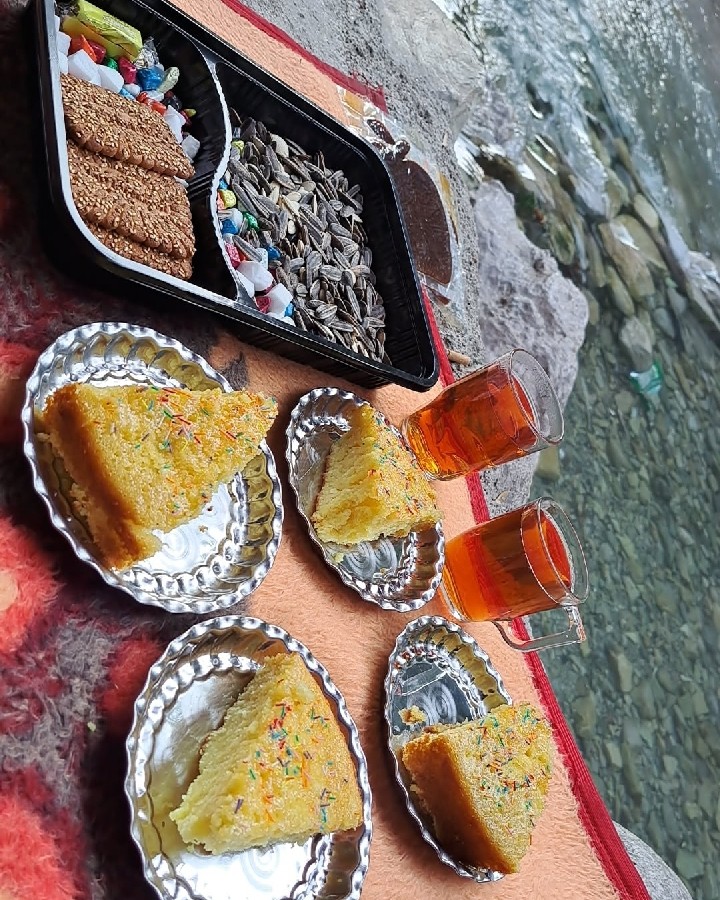 عکس کیک شربتی