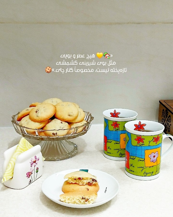 عکس شیرینی کشمشی