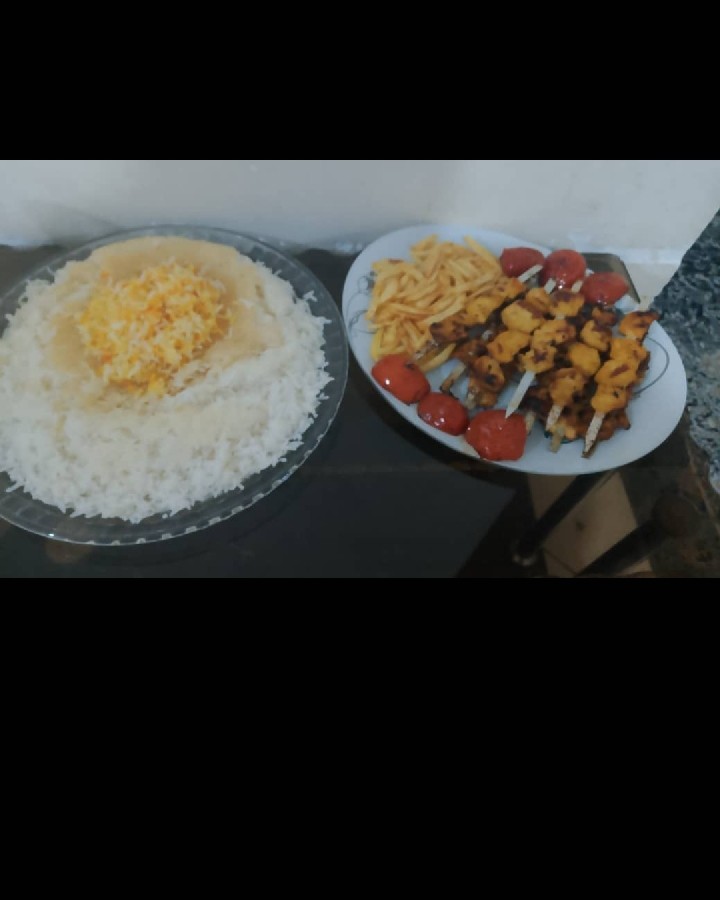 عکس جوجه کباب تابه ای و عروسک ننه جون