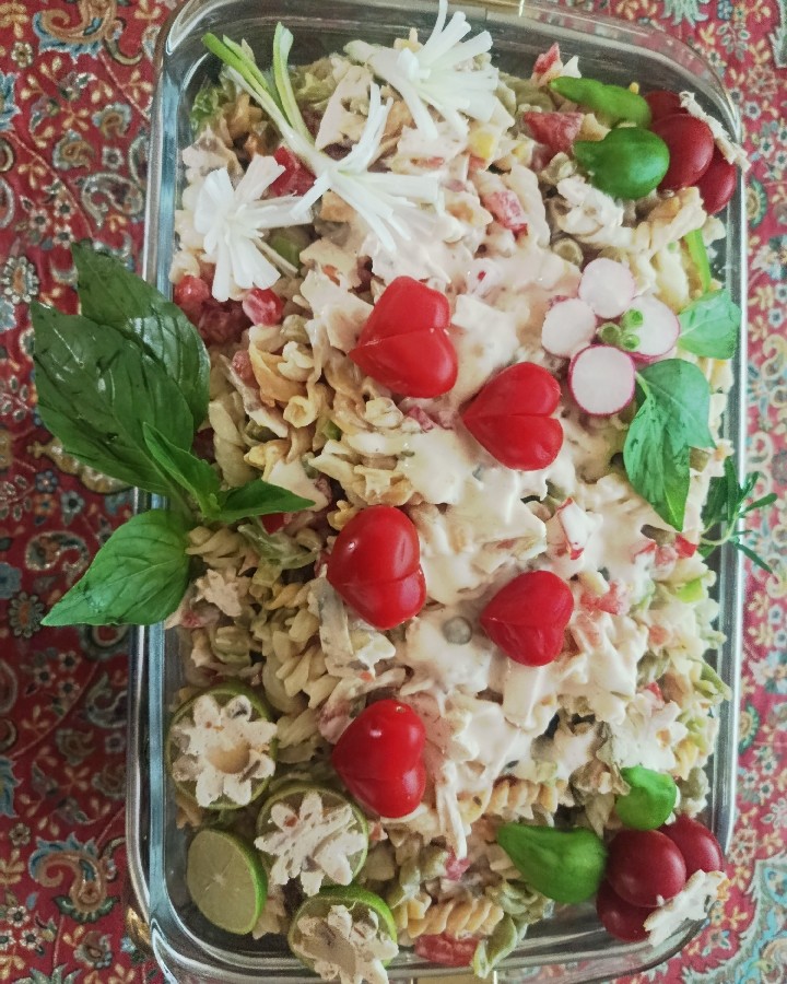 عکس سالاد ماکارونی 