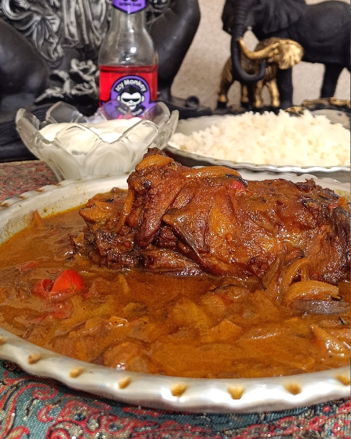 عکس چلو گردن گوسفندی