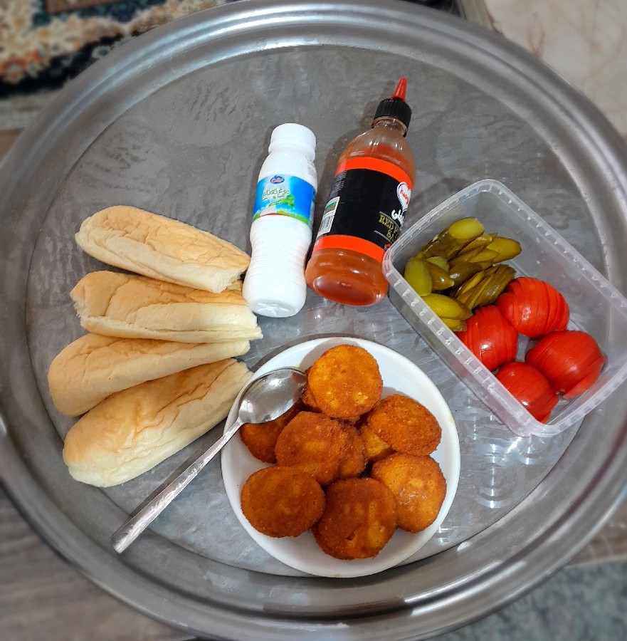 عکس فلافل خانگی