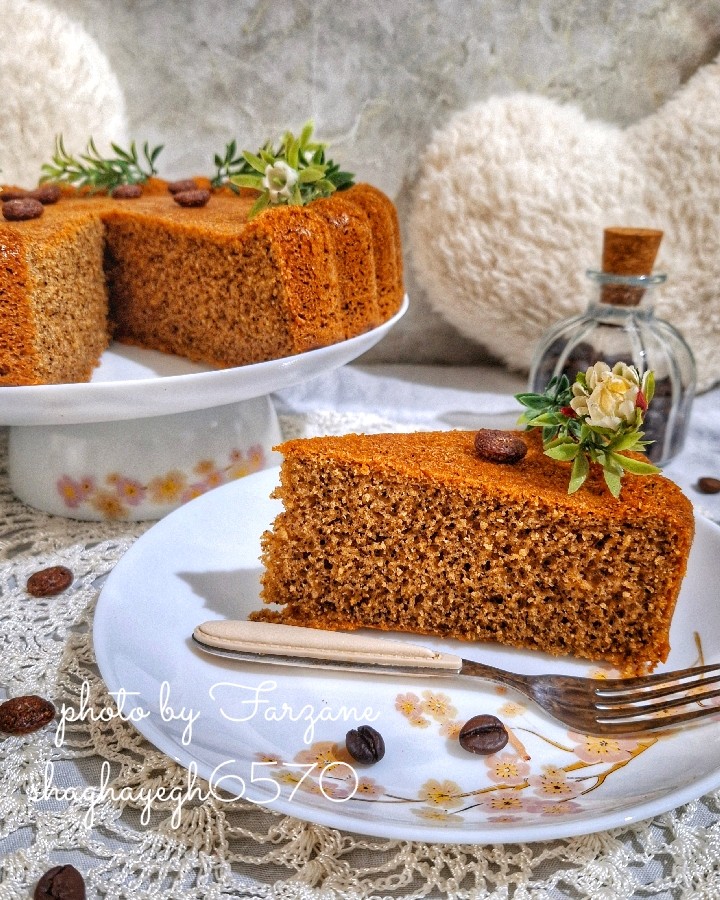 عکس کیک قهوه