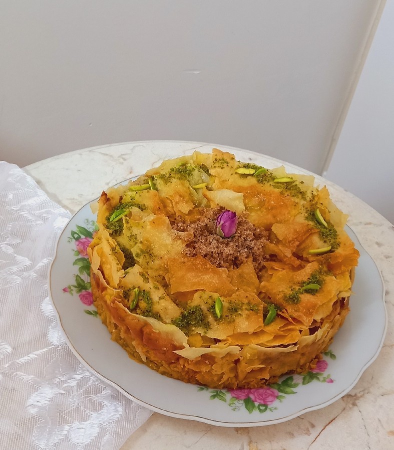 عکس چیز کیک باقلوا