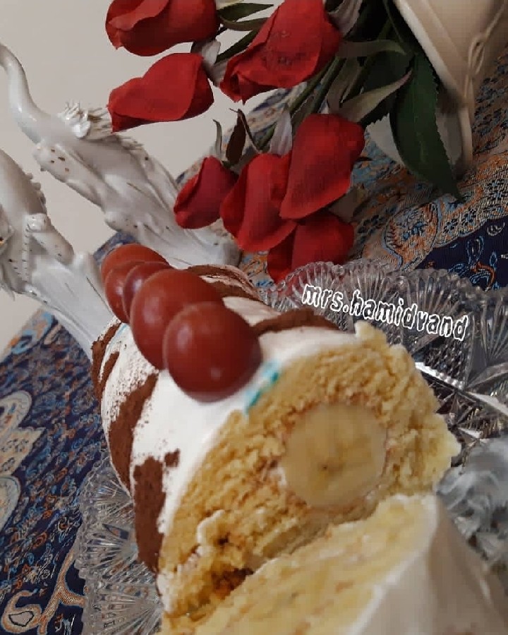 عکس رولت خامه ای