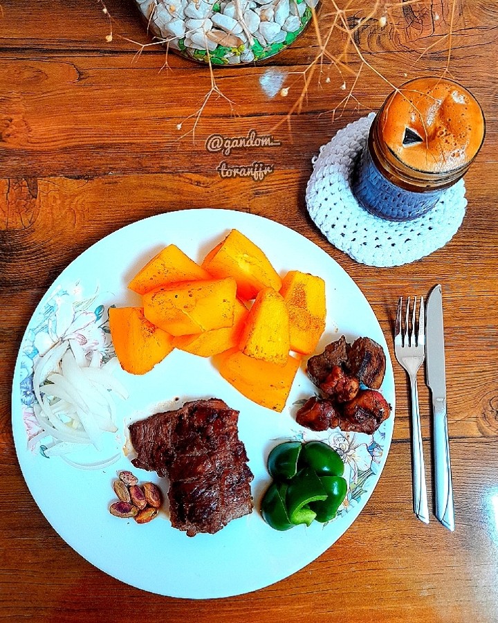 عکس استیک آسیایی