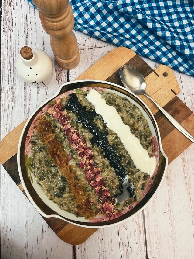 عکس آش ماست تبریز