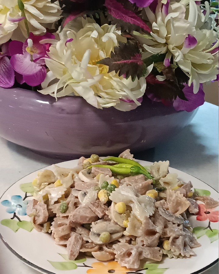 عکس سالاد ماکارونی
