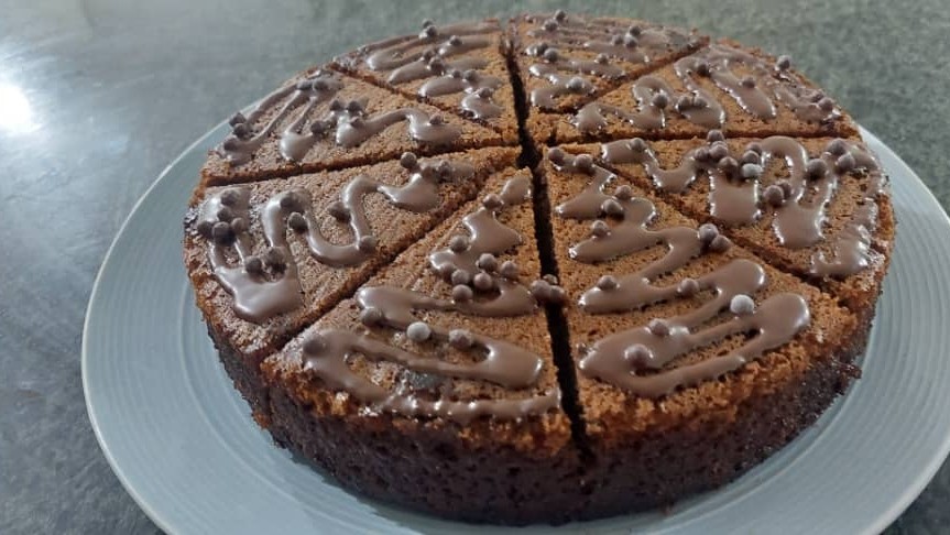عکس کیک شکلاتی 