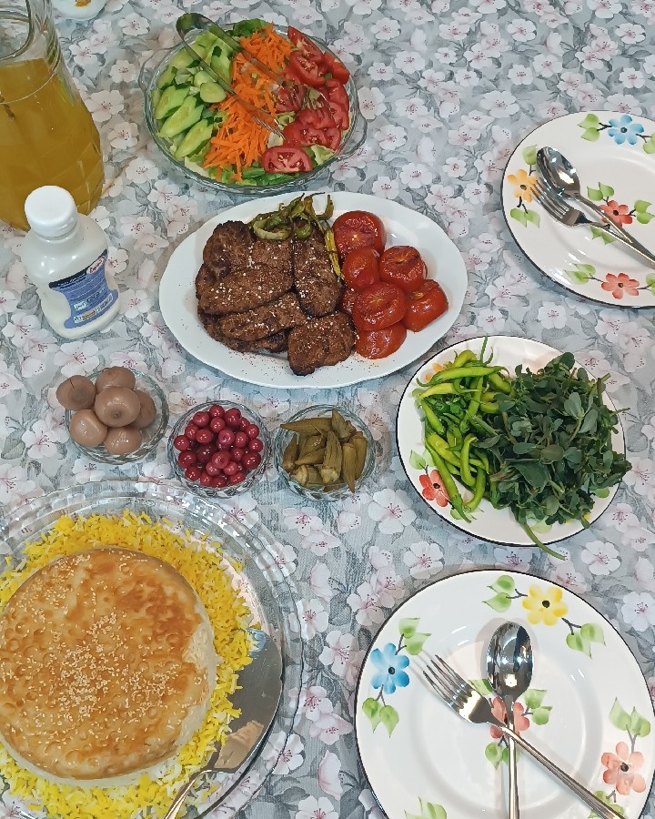 عکس کباب تابه ای