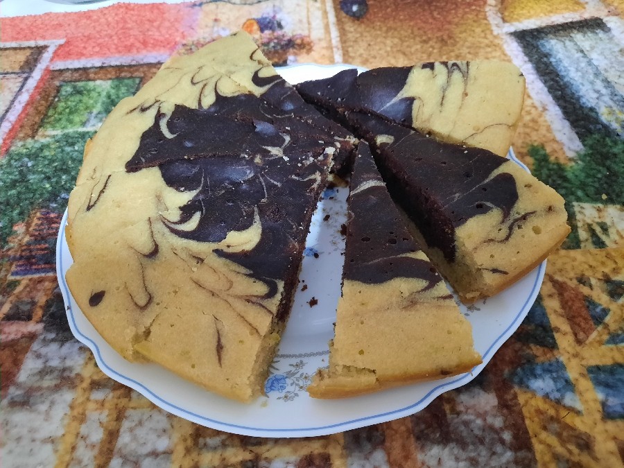 عکس کیک نشاسته 