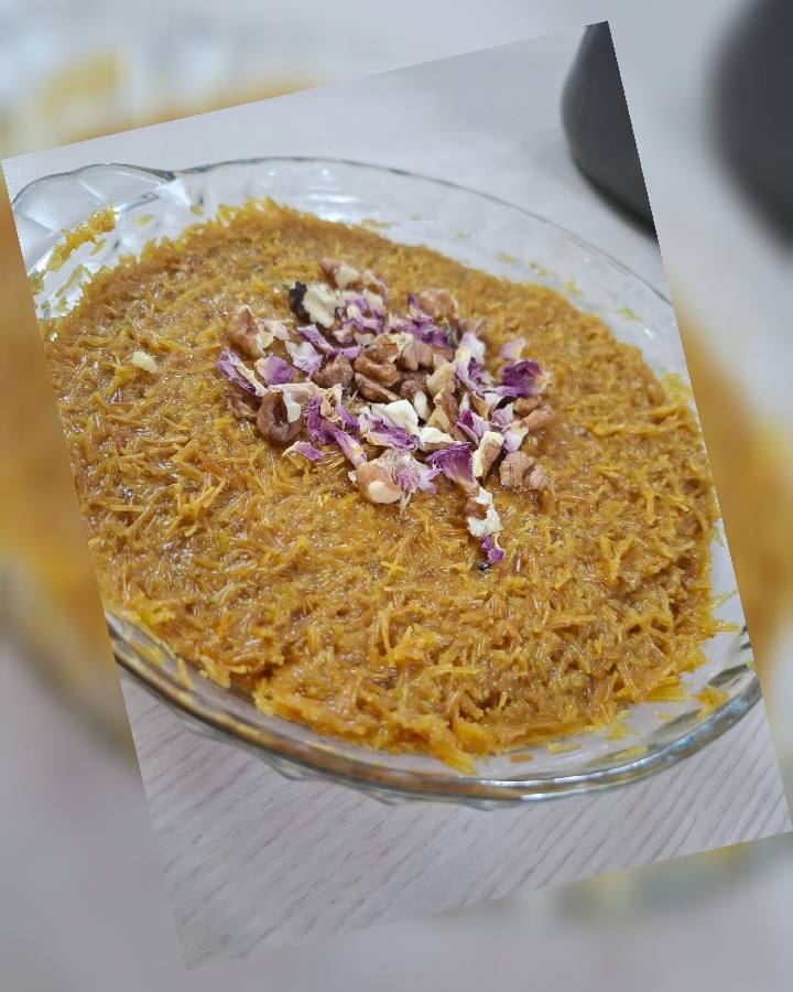 عکس حلوا شعریه لبنانی