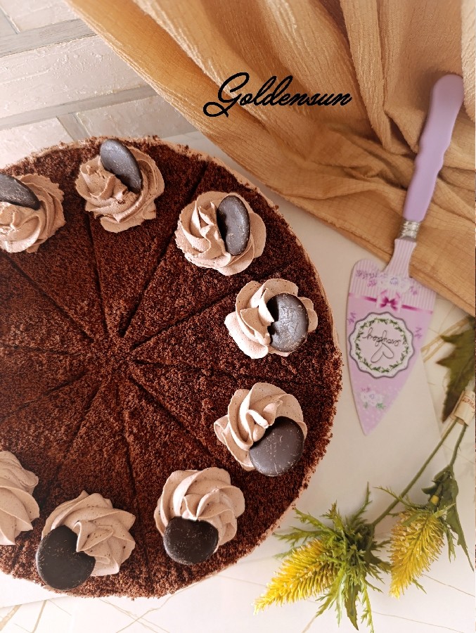 عکس کیک شکلاتی کلاسیک 