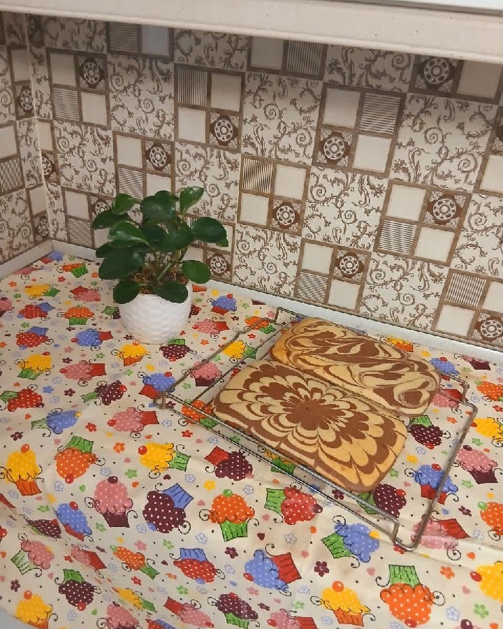 عکس کـیکـ قـهـوهِ وانــیلـی 
