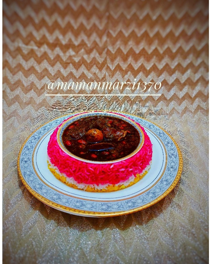 عکس قرمه سبزی