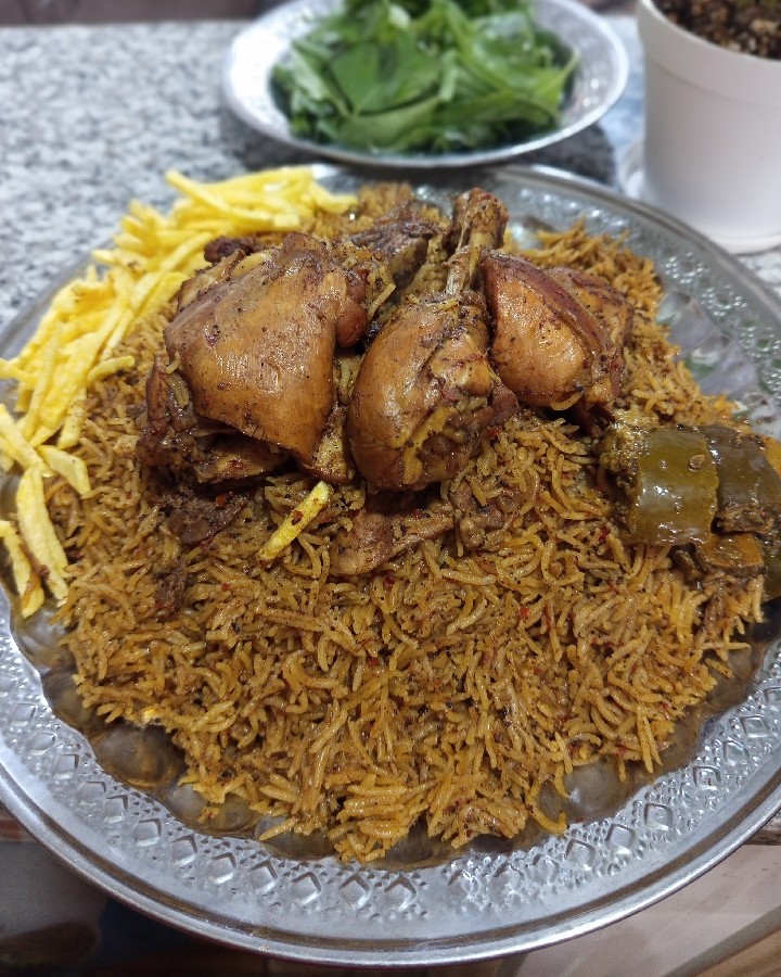 عکس مرغ و برنج ناردونی