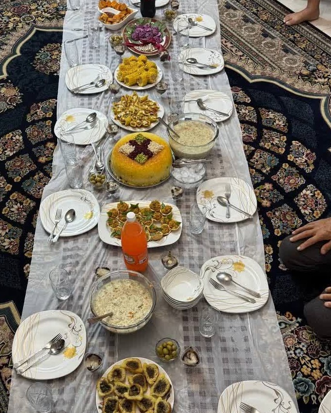 عکس شام مهمانی