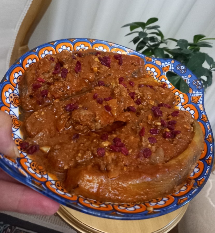 عکس بادمجون شکم‌پر