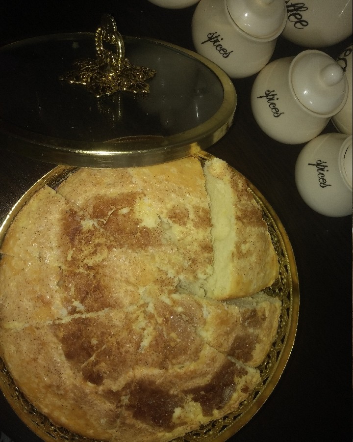 عکس کیک دارچین