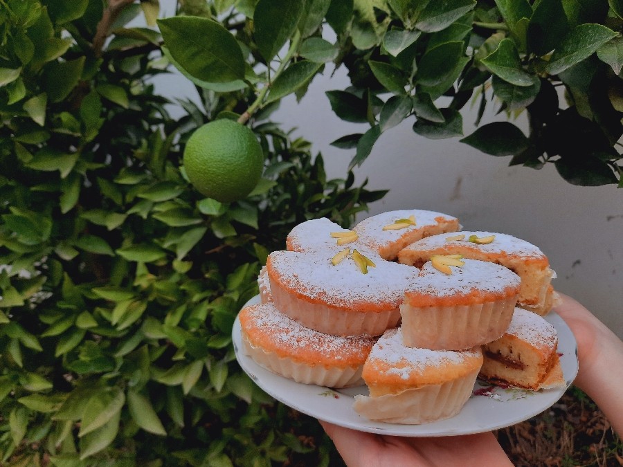 عکس پای سیب کیکی