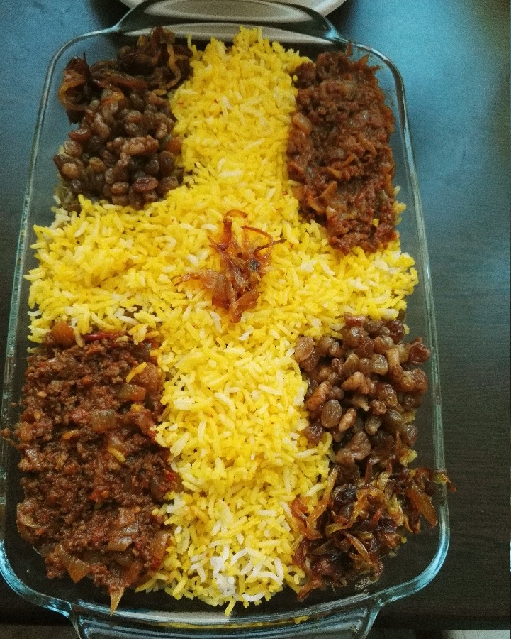 عکس عدس پلو