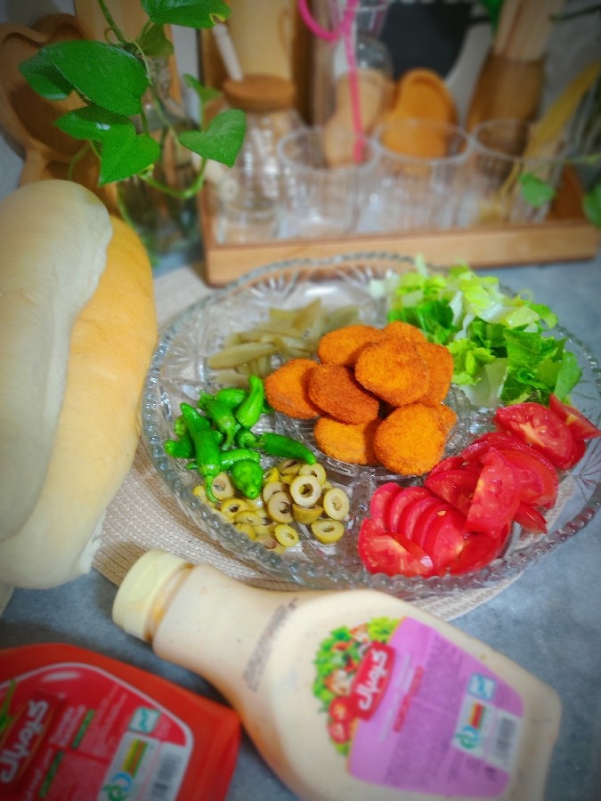 عکس ناگت مرغ