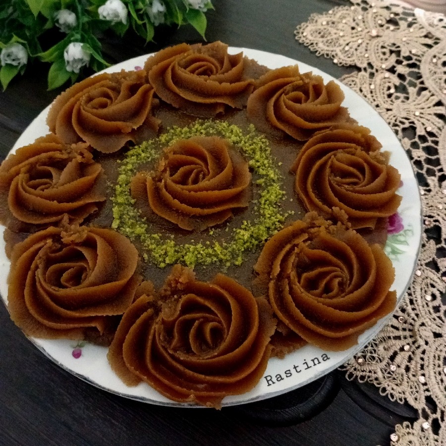 عکس حلوای شیره انگور