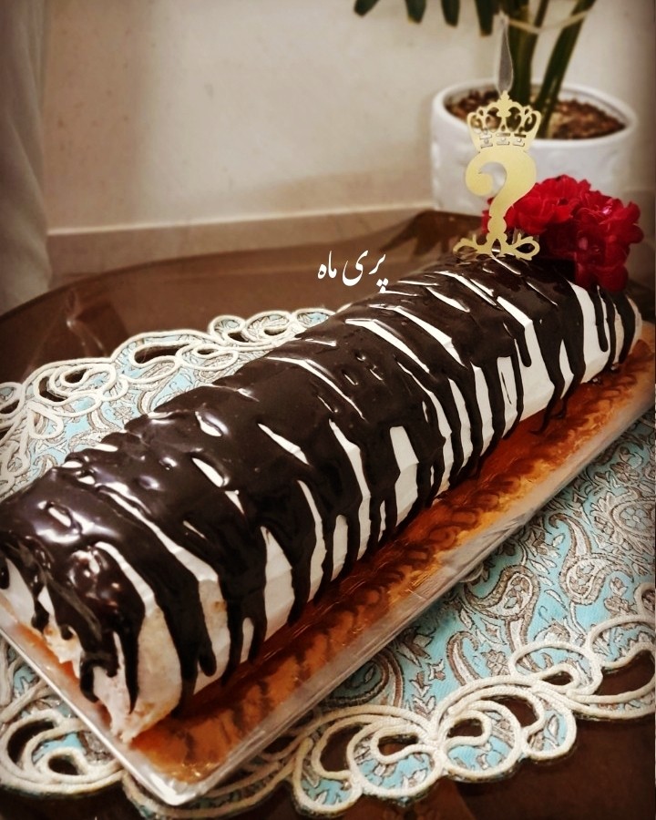 عکس رولت خامه ای