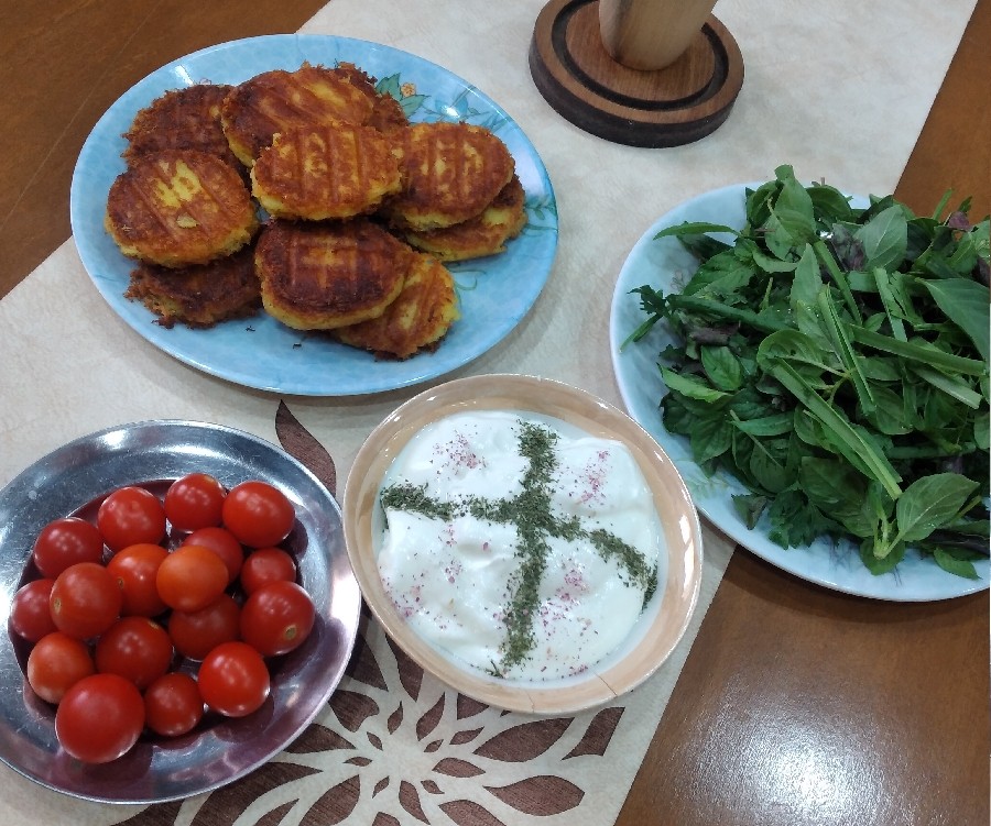 عکس شام ساده